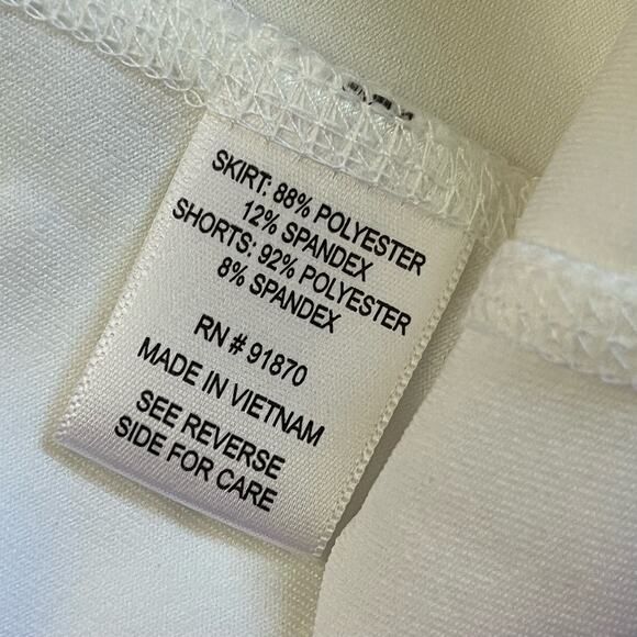 NWT Tommy Armour White Purple Skort Tennis‎ Golf Sports Size XS X-Small Pockets - Picture 7 of 9